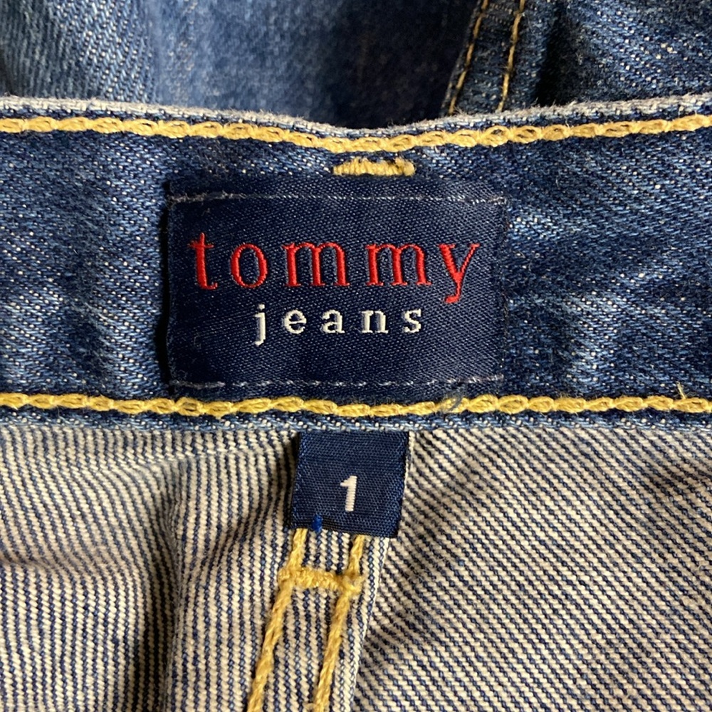TOMMY JEANS size 1 Women Straight Leg Jeans - Picture 6 of 7